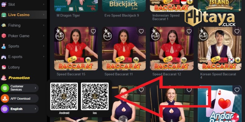 Click Download for the Phtaya APK