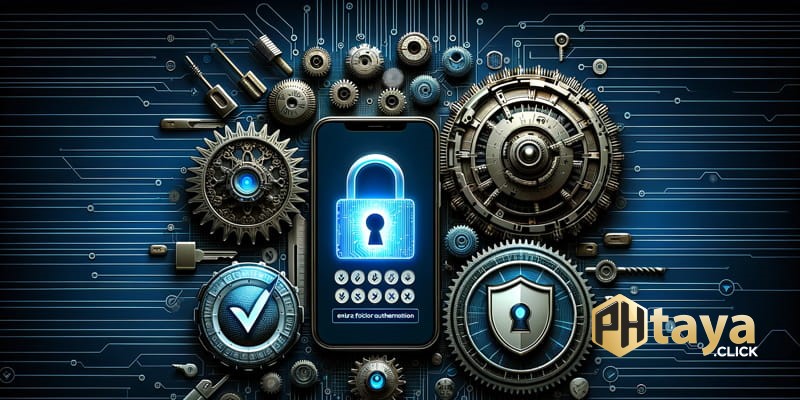 Securing the account with a strong password and enabling extra security measures