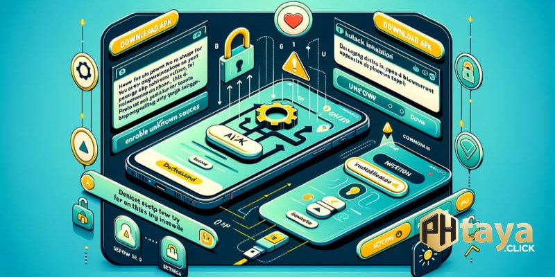The Instructions for downloading the APK Phtaya ensure a safe and secure app setup